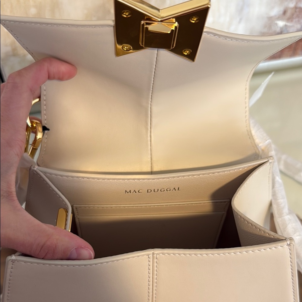 Mac Duggal Ivory Satchel bag - Picture 5 of 5